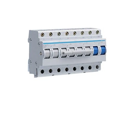 Modułowy przełącznik zasilania 3P+N I-0-II 63A 400VAC (sieć-agregat)