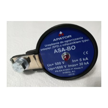 Ogranicznik przepięć ASA-BO 500V 5kA 500-5BO+E3+K z odłącznikiem