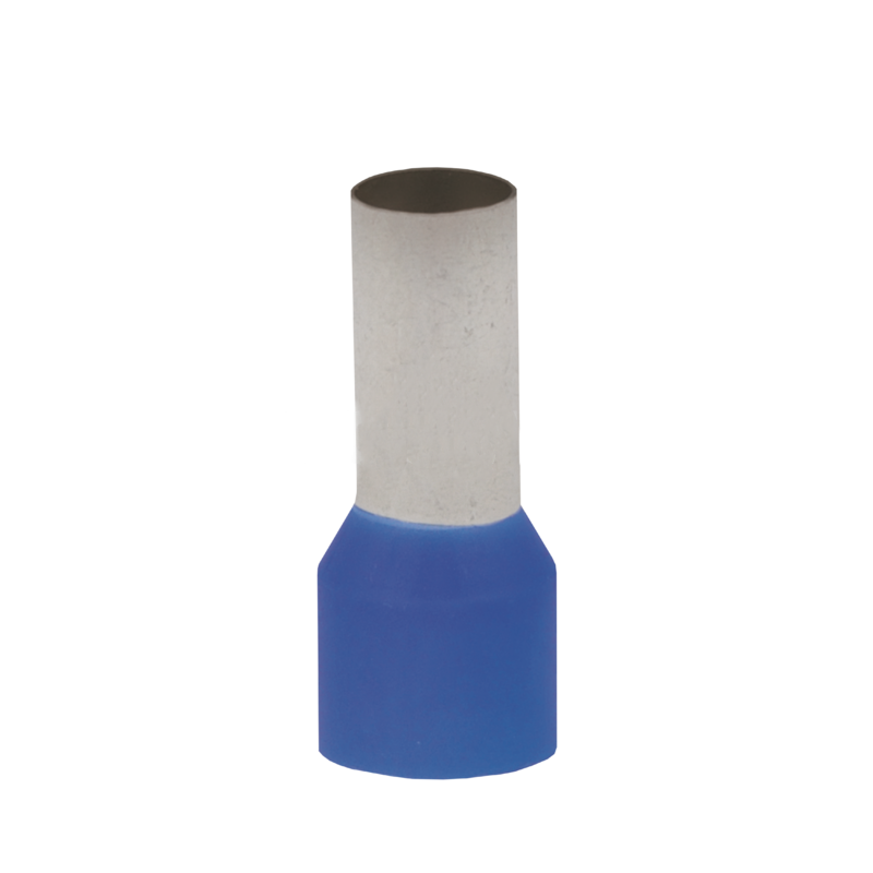 Końcówka tulejkowa izolowana HI 0,75/10 F ERHL niebieska (100szt)