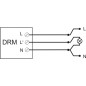 Czujnik ruchu mikrofalowy DRM-02 360st.zasięg 10m 1000W 230V IP40