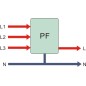 Automatyczny przełącznik faz PF-431 16A z fazą priorytetową 4P (szyna)
