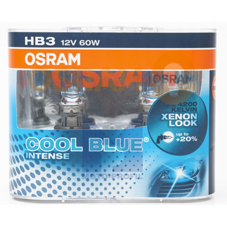 Żarówka samochodowa Cool Blue 60W 12V HB3 P20D