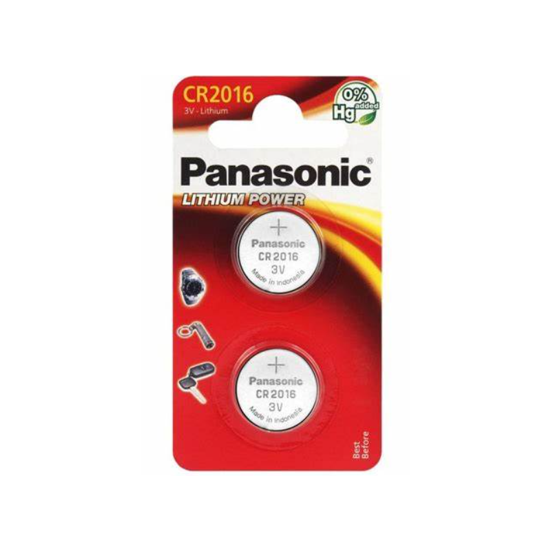 Bateria guzikowa CR2016 (2szt)  Panasonic