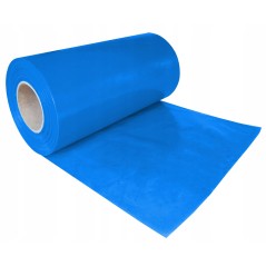 Folia kablowa niebieska 200mm gr.0.4mm  (100mb)